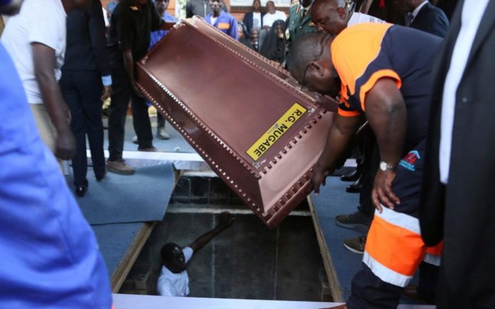 Mugabe High Security Even In The Grave: Buried In Steel Tamper Proof ...